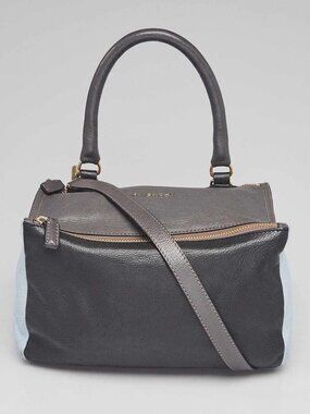 Givenchy Tri-Colored Textured Lambskin Leather Small Pandora Bag